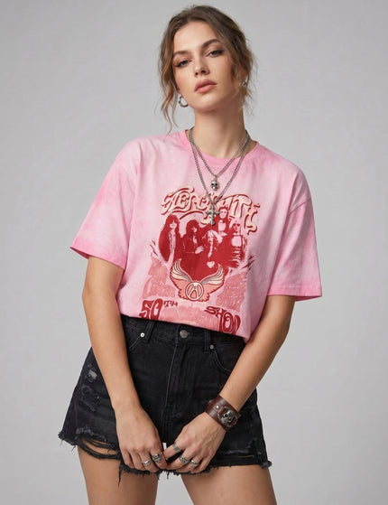 Aerosmith Boxy Fit 50th Anniversary