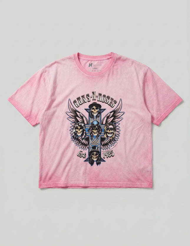 Guns N' Roses Boxy Fit Angel Wings