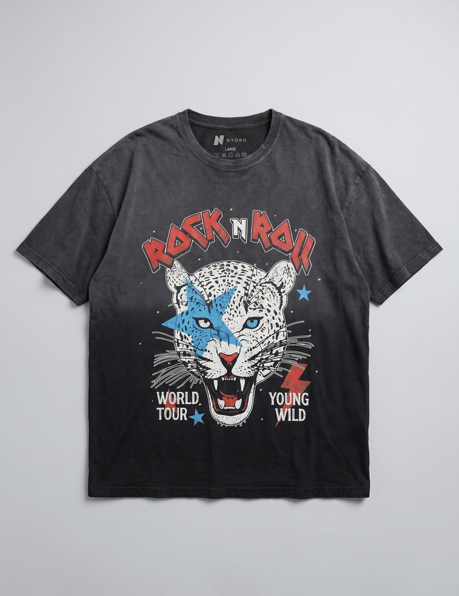 Rock & Roll Young Wild Oversize