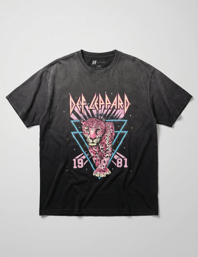 Def Leppard Oversize Neon 1981