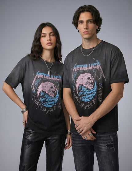 Metallica Oversize Skull Wave