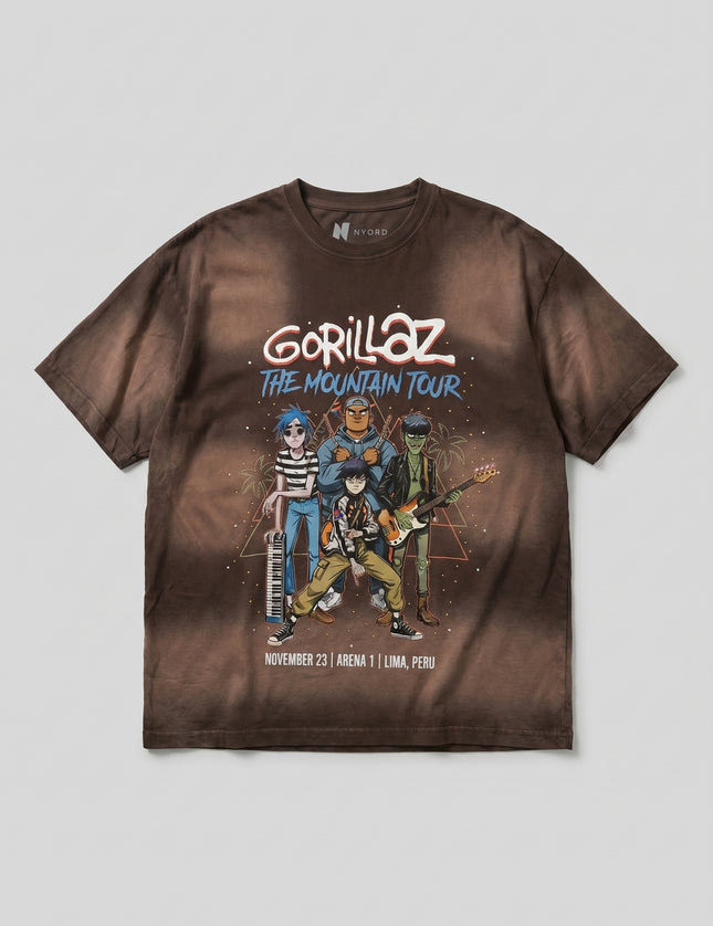 Gorillaz Oversize The Mountain Tour