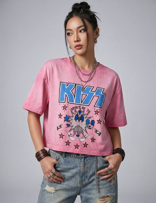 Kiss Boxy Fit Face Stars