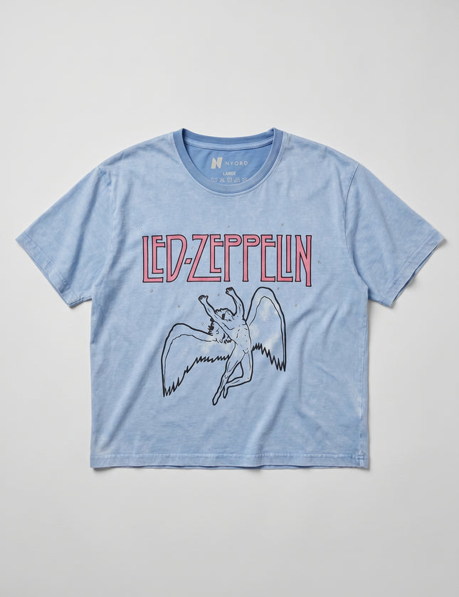 Led Zeppelin Boxy Fit Cloud Fall