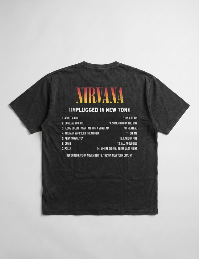 Nirvana Oversize Unppluged 1993 NY