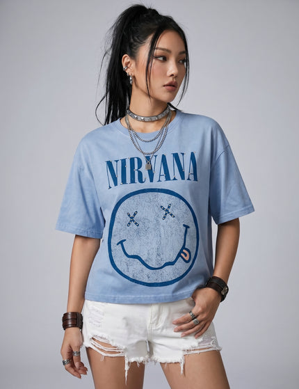 Nirvana Boxy Fit Smiley