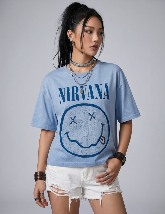 Nirvana Boxy Fit Smiley