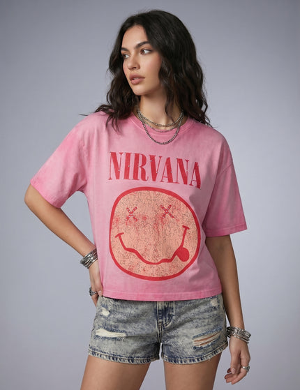 Nirvana Boxy Fit Smiley
