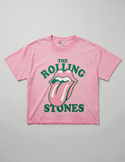 The Rolling Stones Boxy Fit Pink