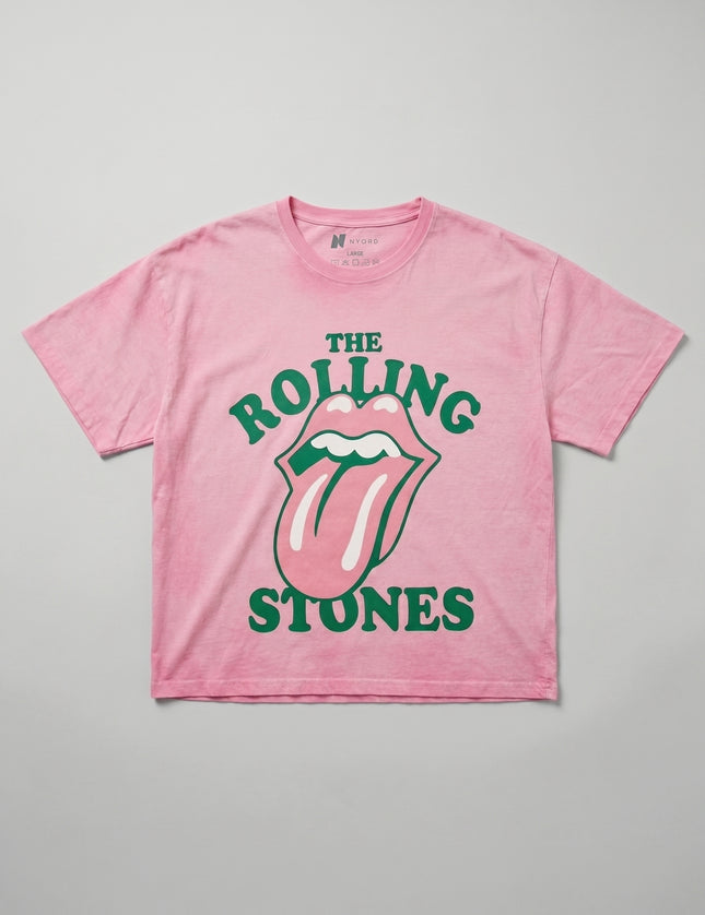 The Rolling Stones Boxy Fit Pink